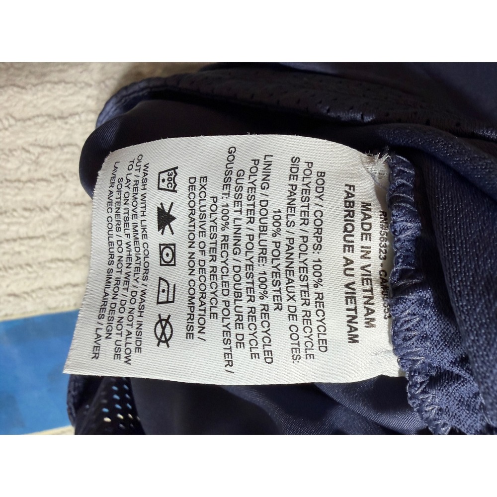 Nike Air Temo Dri-Fit Women's Running Shorts size Small Lined Blue Active - Picture 8 of 8
